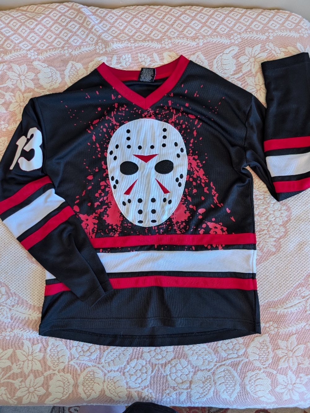 Official Friday The 13th Jason Vorhees Hockey Jersey